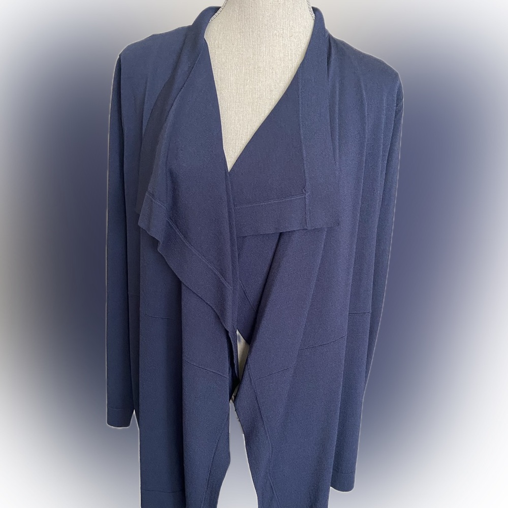 Anne Klein XL Navy jacket /shaket